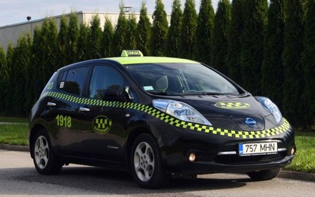 Европейские эко-таксисты предпочитают Nissan Leaf