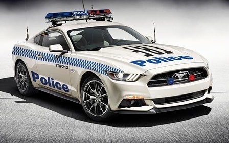 Ford Mustang не взяли в полицию Австралии
