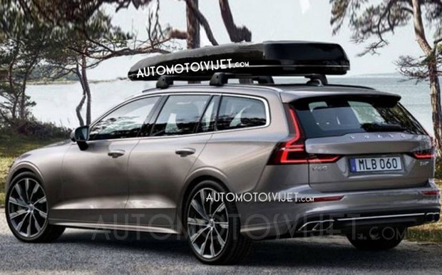 Фото нового Volvo V60 появились в Сети раньше срока