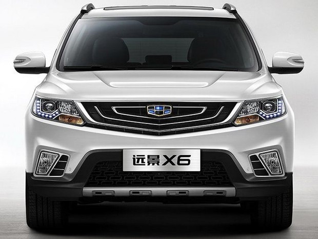 Geely поделилась первыми фотографиями обновленного кроссовера Emgrand X7