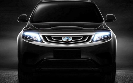 Geely показала изображения нового кроссовера