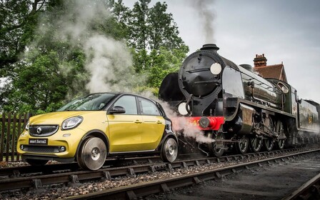 Голубой вагон бежит-качается: на поезде с автомобилем