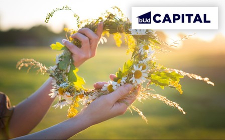 График работы отделов продаж компании BudCapital в июне