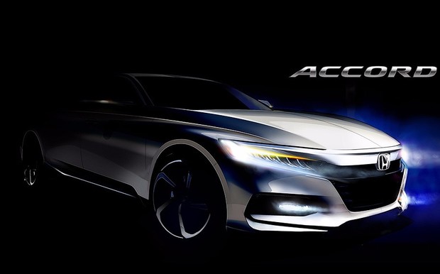 Honda Accord нового поколения покажут 14 июля