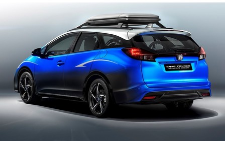 Honda подготовила универсал Civic для любителей велопрогулок