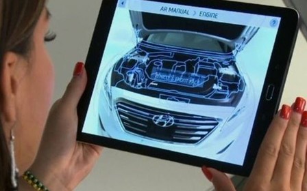 Hyundai переведет инструкции к авто в дополнительную реальность