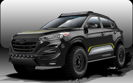 Hyundai привезет на тюнинг-шоу SEMA внедорожную версию паркетника Tucson