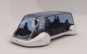 Илон Маск показал новый вид транспорта для подземных тоннелей