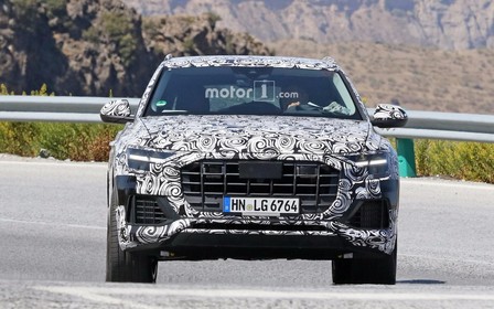 Интерьер нового Audi Q8 рассекретили автошпионы