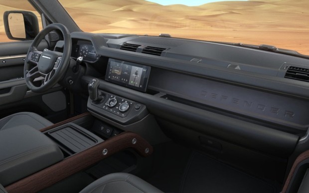 Интерьер нового Land Rover Defender показали в деталях