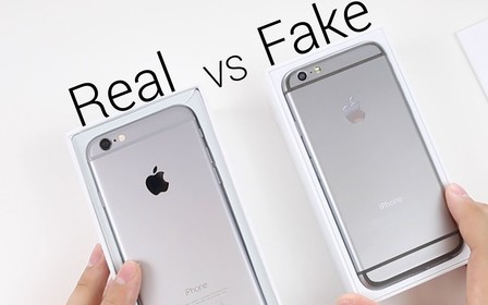 iPhone 6s: как отличить подделку?