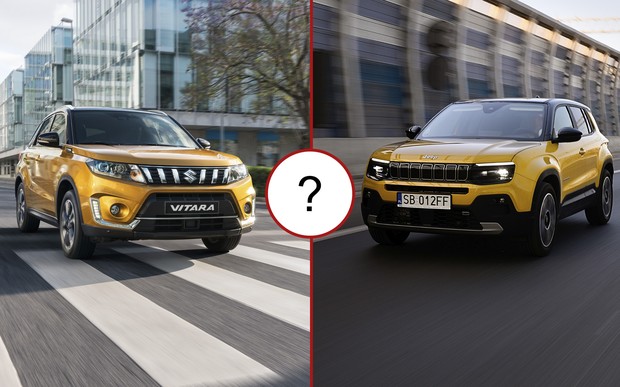 Jeep Avenger e-Hybrid чи Suzuki Vitara MHEV: який кросовер вибрати?