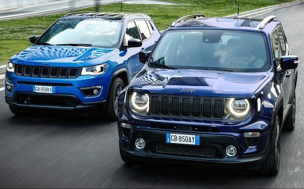 Jeep Renegade і Compass стали гібридами. Ціни названі!