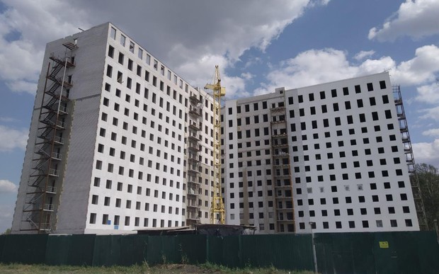 Як будуються «Воробйови Гори-8»