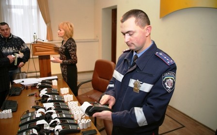Харьковской ГАИ выдали 78 терминалов для оплаты штрафов