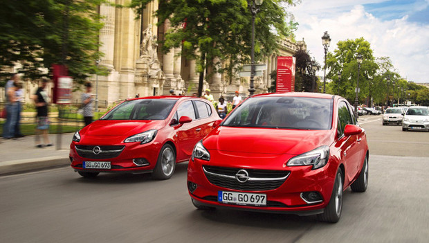 Хетчбэк Opel Corsa добрался до Украины