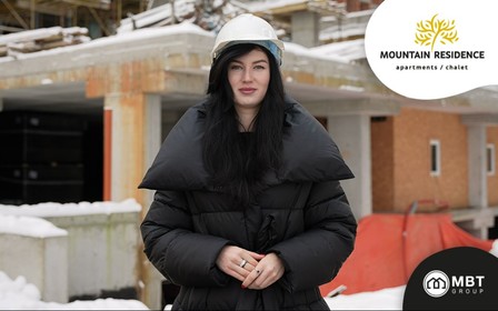 Хід будівництва апарт-готелю Mountain Residence у листопаді 2023 року