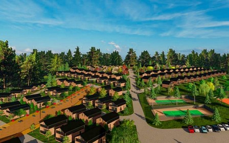 Хід будівництва КМ Phoenix Medical Resort в березні 2023 року