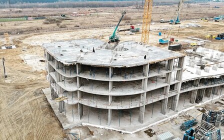 Хід будівництва нової черги Синергія Сіті: 38, 39 та 40 будинки