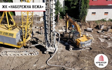 Хід будівництва ЖК «Набережна Вежа» від «Креатор-Буд» у вересні 2022