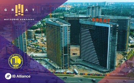 Ход строительства жилого комплекса Great в июне 2021