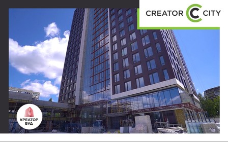 Хід будівництва ЖК Creator City від «Креатор-Буд» у червні 2022
