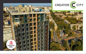 Ход строительства ЖК Creator City в октябре 2021