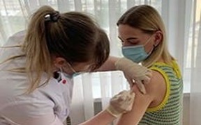 Киевгорстроевцы вакцинировались от Covid-19