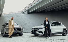 Кино и немцы. Электрические кроссоверы Mercedes готовятся к тест-драйву AUTO.RIA