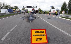 Кількість ДТП зменшилась тільки в одній області України