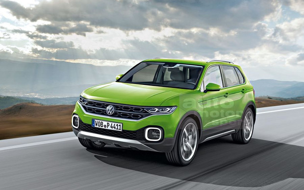 Компактный кроссовер Volkswagen T-Cross покажут в следующем году