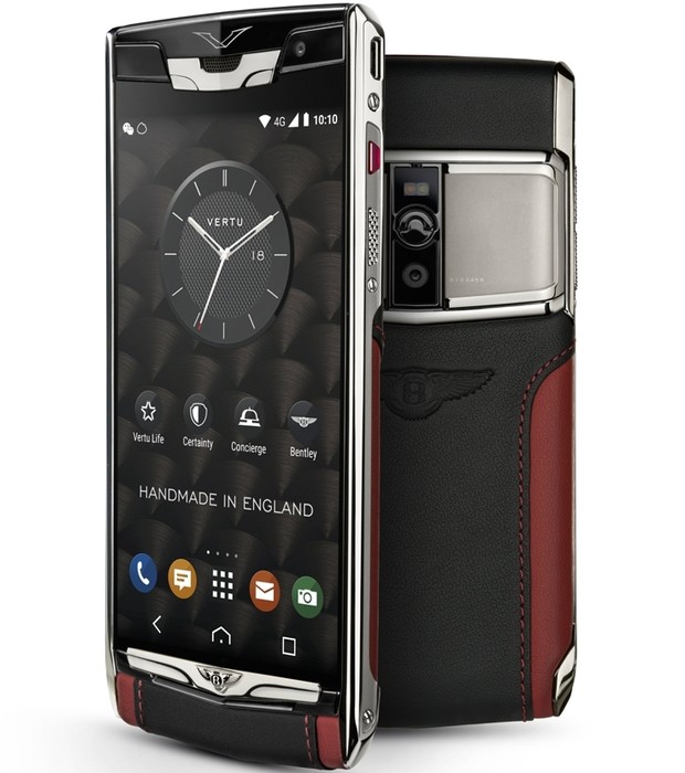 Компания Vertu сделала смартфон для Bentley