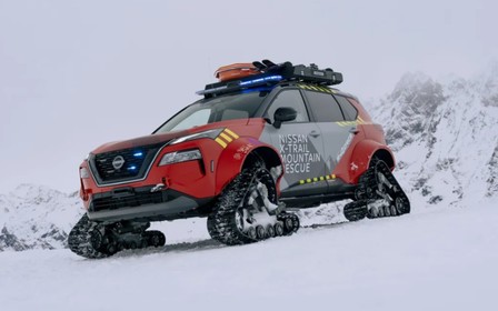 Концепт Nissan X-Trail Mountain Rescue: e-4ORCE підкорює гірські схили