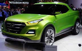 Концептуальный пикап Hyundai Creta представили в Бразилии