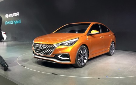 Корейцы показали как будет выглядеть Hyundai Accent следующего поколения