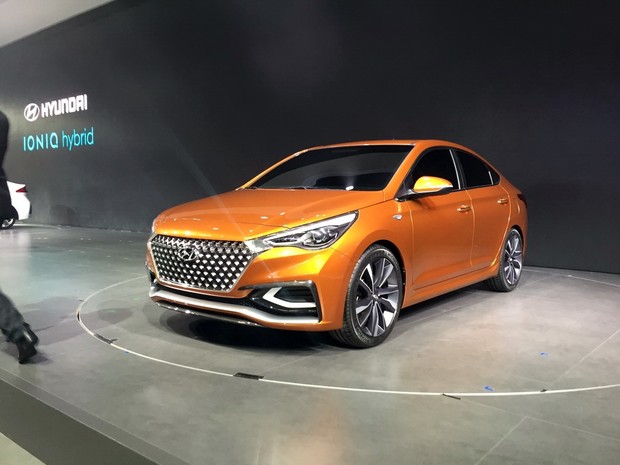 Корейцы показали как будет выглядеть Hyundai Accent следующего поколения