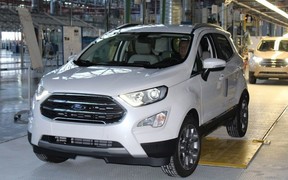 Кроссовер Ford EcoSport начали собирать в Румынии
