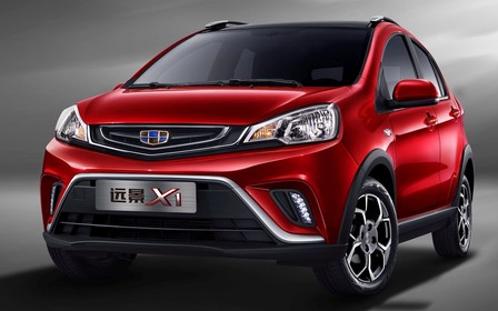 Кроссовер Geely Vision X1 пришёл на смену хэтчбеку LC Cross