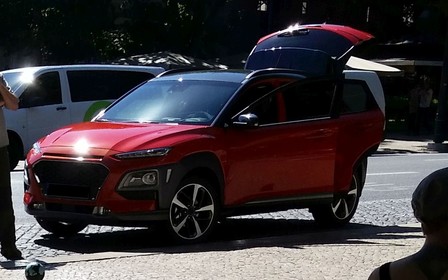 Кроссовер Hyundai Kona без камуфляжа