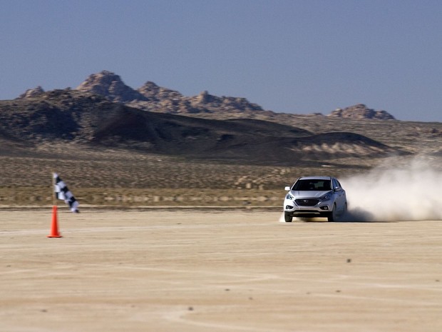 Кроссовер Hyundai Tucson установил рекорд скорости
