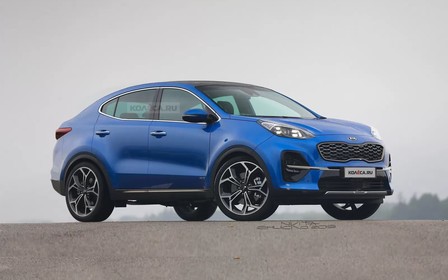 Кроссовер Kia Sportage сделали купеобразным. Как идея?