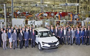 Кроссовер Skoda Karoq пошел в производство