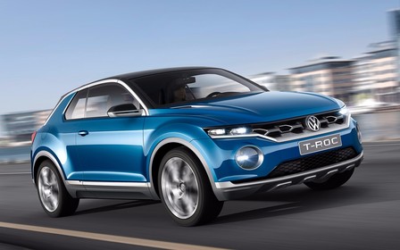 Кроссовер Volkswagen T-Roc официально представят в этом месяце