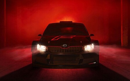 Кровожадненько: «Вампирская» Skoda Fabia поедет в Ралли Богемия