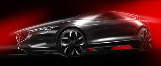 Mazda показала тизер нового кроссовера