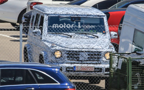 Mercedes-Benz G-Class нового поколения вышел на тесты