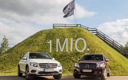 Mercedes-Benz продал миллион кроссоверов GLK/GLC