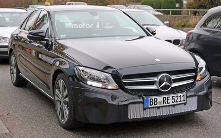 Mercedes начал дорожные тесты обновленного C-Class