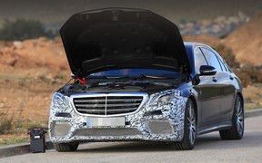 Mercedes S-класса сменит «шайбу» на тачпад