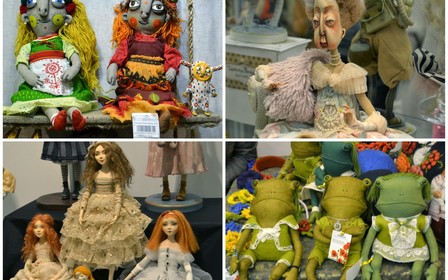 Международный салон авторской куклы и Тедди «Модна Лялька»
